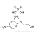 Sulfato de 2- (2,4-diaminofenoxi) etanol CAS 70643-20-8